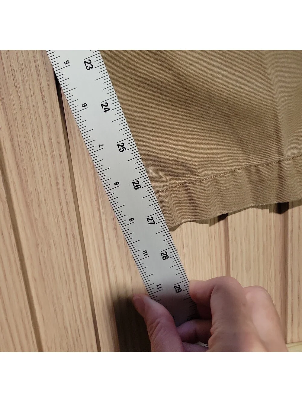 Banana Republic Gavin Chino Pants Mens 29x30 Tan Khaki Straight Leg Casual